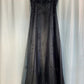 Vintage Exquisite Beaded Spaghetti Strap Long Tulle Elegant Evening Dress Party Dress Prom Dress         S6691
