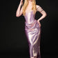 Lilac Mid Length Evening Dress Fashion Prom Dress      S6797