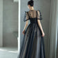 Black Elegant Formal Evening Dress    S2753