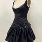 Black Short Prom Party Dresses Homecoming Dresses     S6759