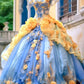 A-Line Ball Gown Wedding Dress Elegant Long Wedding Party Dress     S6614
