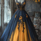 A Line Tulle Lace V Neck Party Prom Dresses Long Evening Dress       S6610