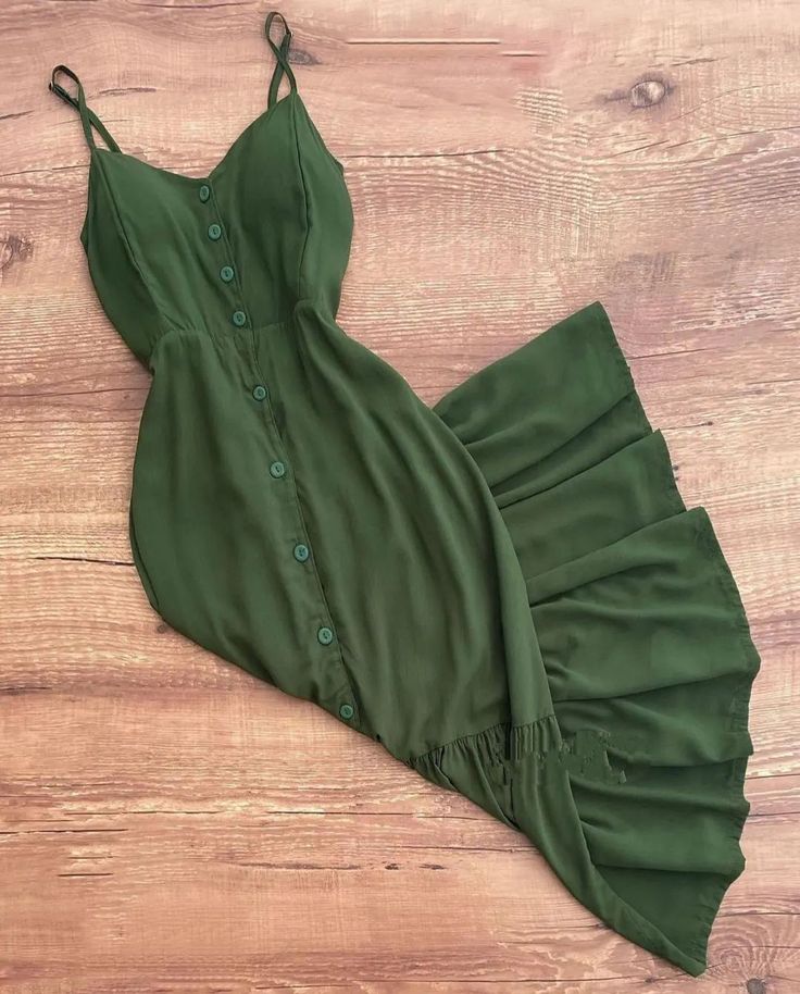 Green casual dress Prom Party Dress      S6742