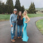 Blue Satin Sexy Long Prom Dress,Evening Dress      S6679