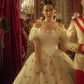 Charming Off The Shoulder Tulle Ball Gown Sweet 16 Dress       S6666
