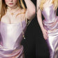 Lilac Mid Length Evening Dress Fashion Prom Dress      S6797