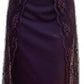 Sexy V-neck Grape Vintage Party Dress Long Formal Dress      S6306
