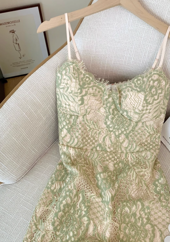 French pure desire style v-neck suspender dress women's waist slimming long hip skirt dress R4035