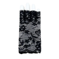 Short lace gloves fingerless bridal wrist gloves opera evening wedding tea party dance     S6221