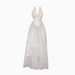French retro polka dot halter neck dress 2025 temperament fishbone waist dress R1323