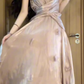 French style gentle temperament beautiful purple vest a-line skirt two-piece suit R0880