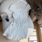 Design French romantic girl suit waist slimming two-piece suit R0276