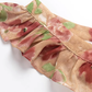 2025 Summer New French Romantic Floral Sweet Waist Flying Sleeveless Dress R0937