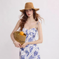 French suspender skirt holiday style dress high-end short skirt R2700
