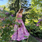 Refined Applique Women's Prom Gown Barbie Pink Waist Fitted Maxi Evening Dress Birthday Dress — Fall Outfit 2026 New  RS3266
