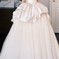 Elegant White A-Line Strapless Tiered Corset Maxi Wedding Dress RS1166