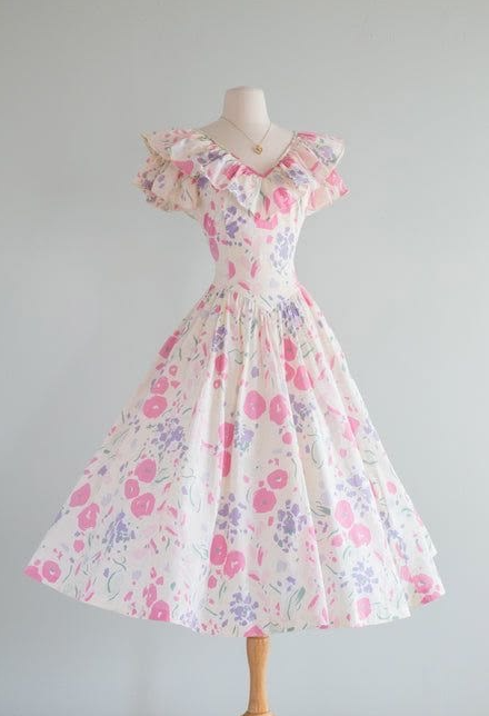 Dreamy Floral Prom Dress ,Chiffon Corset Maxi Summer Dress Birthday Dress RS1233