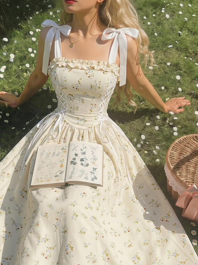 Fresh Floral Summer Dress ,Bodycon Maxi Women Dress RS1245