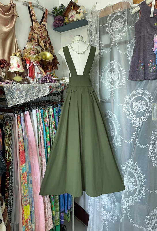 Army Green Strapless Waist Slim Fit A-Line Maxi Ball Gown R6135