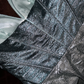 Silver strapless fitted long ball gown R7054