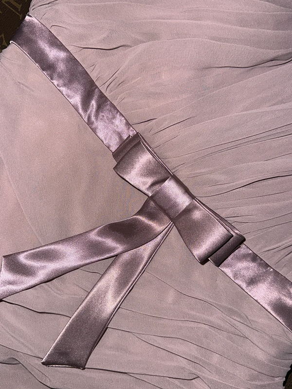 Light purple one-shoulder fitted waist bodycon short prom dress R6974