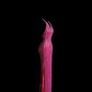 Pink halter-neck beaded fitted waist bodycon long ball gown R6615