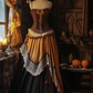 Orange halter-neck fitted long sexy ball gown R8121