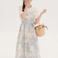 French first love pure sling dress new beautiful suit skirt R2392