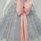 Charming Contrast Homecoming Dress ,Bow Back Accessory Corset Short Prom Dress RS1253
