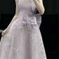 Dreamy Champagne Prom Gown , Pretty Tulle Maxi Evening Dress Celebrity Dress RS1342