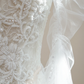 Off-white strapless fitted long ball gown, bridal dress R8527