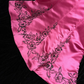 Rose pink strapless fitted waist bodycon sexy long ball gown R6935