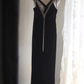 Deep purple halter-neck fitted bodycon long ball gown R6775