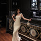 jacquard suspender dress new pleated long skirt    S5490