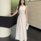 halter dress for women a-line long dress      S5465