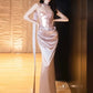 evening dress pink engagement dress      S5471
