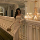 Long-sleeved dress for women new square neck long dress     S5494
