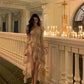 Ruffled dress for women new style irregular long skirt     S5482
