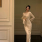 jacquard dress for women new long skirt      S5486