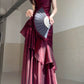 women birthday dress mermaid princess suspender skirt      S5441