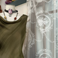 Dark green sleeveless, halterneck, slim-waisted, elegant long ball gown R6218