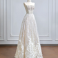 White strapless, fitted waist, heavily embellished, sexy long ball gown R8203