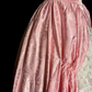 Light pink off-the-shoulder fitted waist slim-fitting ball gown with a full skirt R8107
