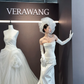 White tube top waist slim fit satin sexy long dress bridal gown R6039
