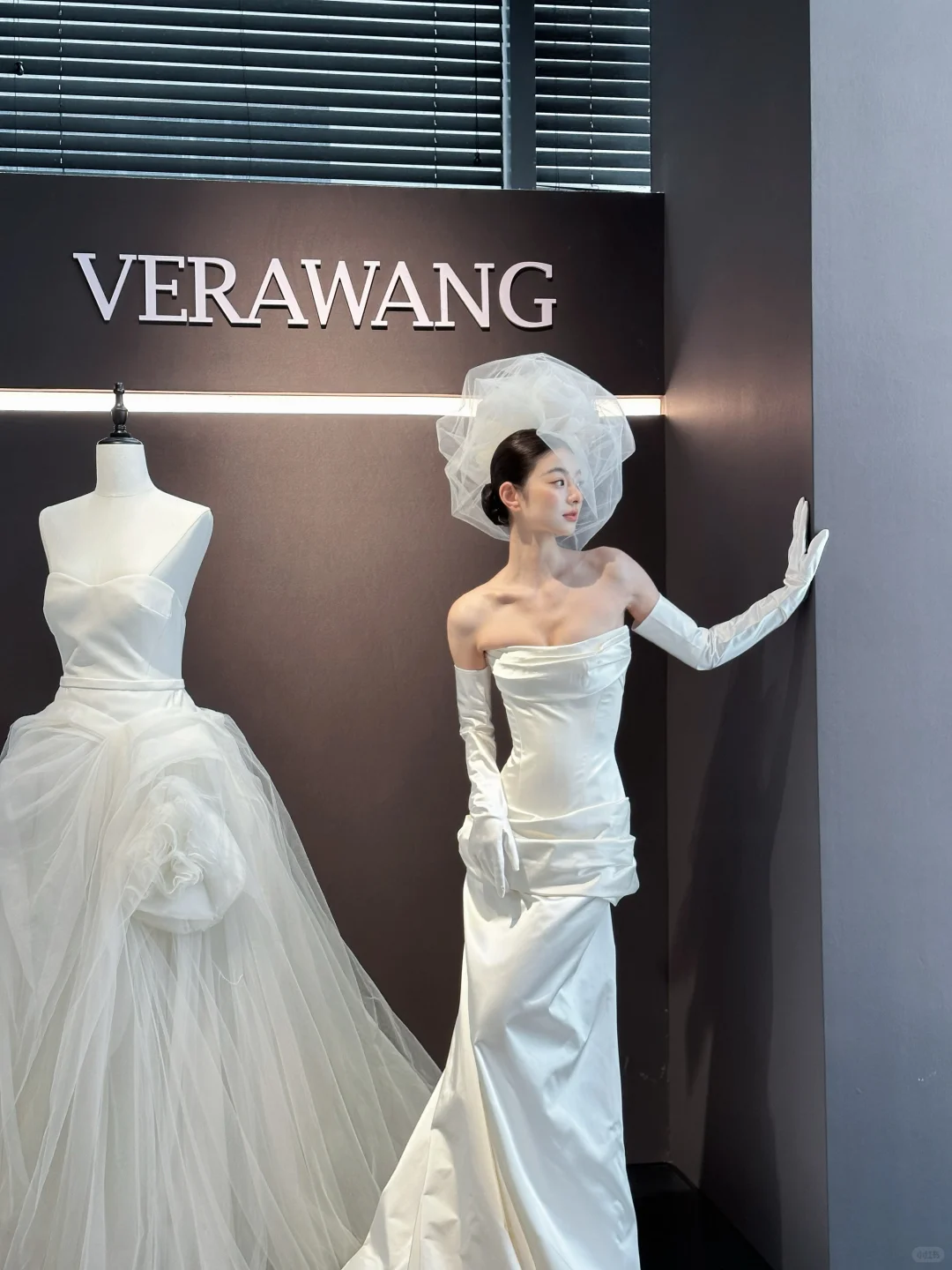 White tube top waist slim fit satin sexy long dress bridal gown R6039