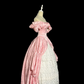 Light pink off-the-shoulder fitted waist slim-fitting ball gown with a full skirt R8107