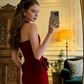 Red strapless, fitted waist, bodycon, sexy long ball gown/bridal dress R8590
