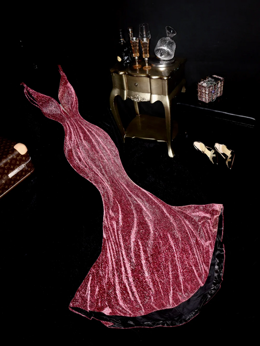 Dreamy pink halter-neck bodycon long ball gown, alluring and sexy R6937