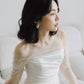 Long Sleeves Satin Mermaid Wedding Dresses Long Bridal Gown      S7213