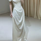 Elegant Evening Gowns Off Shoulder Long Prom Dress     S7215